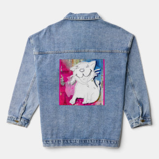 Very Good News Cat Jeansjacke
