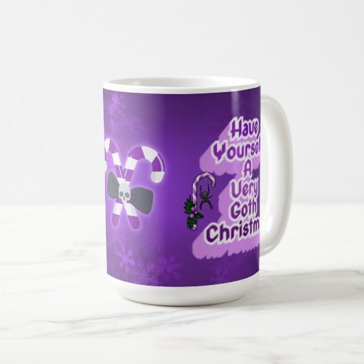 Very Goth Christmas Kaffeetasse (VorderseiteRechts)