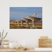 Very Large Array aka National Radio Astronomy Poster (Küche)