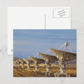 Very Large Array aka National Radio Astronomy Postkarte (Vorne/Hinten)