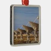 Very Large Array oder National Radio Astronomy Silbernes Ornament (Rechts)