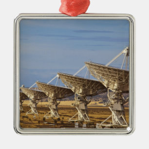 Very Large Array oder National Radio Astronomy Silbernes Ornament