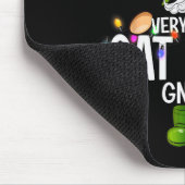Very Merry Cat Mom Gnome Christmas Matching  Mousepad (Ecke)