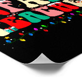 Very Merry Infant Teacher Funny Infant Squad Chris Poster (Ecke)