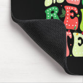 Very Merry Rehab Team Christmas Physical Therast  Mousepad (Ecke)