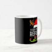 Very Merry X-mas Referee Matching Christmas  Kaffeetasse (VorderseiteRechts)