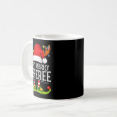 Very Merry X-mas Referee Matching Christmas Kaffeetasse (Vorderseite Links)