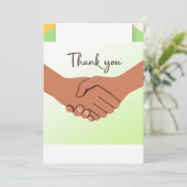 Very nice design for  dankeskarte (Stehend Vorderseite)