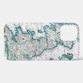 Very Old Antique Map of Britannia Case-Mate iPhone Hülle (Rückseite (Horizontal))