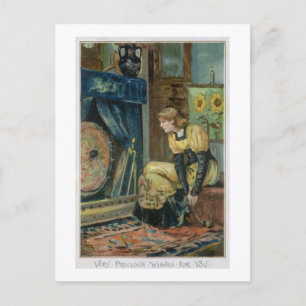 Very Precious Wishes For You, Victorian Christmas Feiertagspostkarte