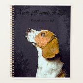 Very Smart Beagle Dog Planer (Vorderseite)