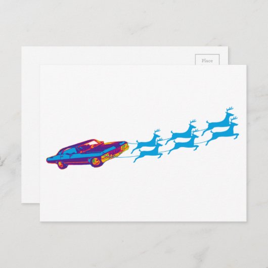 Very Supernaturnal Christmas Feiertagspostkarte (Vorne/Hinten)