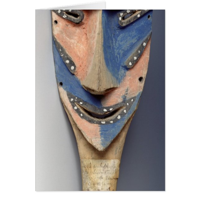 Verzapfen Sie Maske, von Ile de Vao, (Vorne)