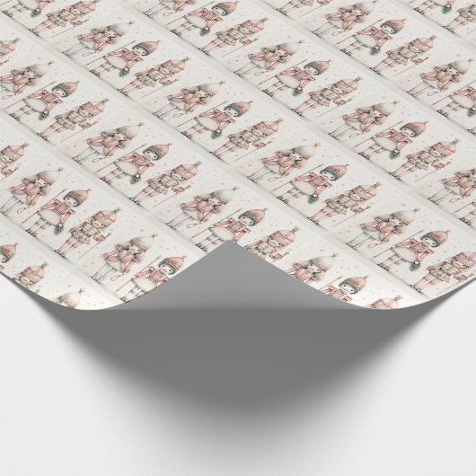 Verzauberendes Nutcracker-Wunderland (19) Geschenkpapier (Ecke)