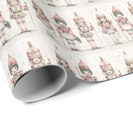Verzauberendes Nutcracker-Wunderland (19) Geschenkpapier (Rolleneckpunkt)
