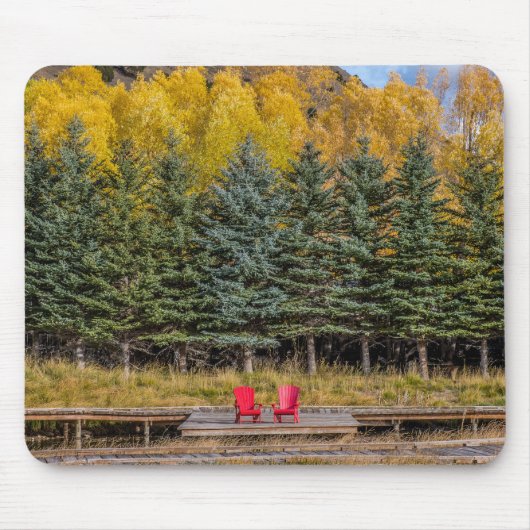 Verzauberer Herbst Mousepad (Vorne)