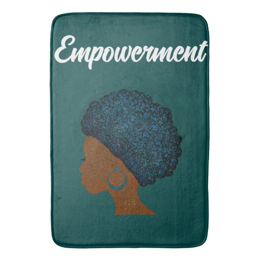 Verzaubererin Badematte (Vorderseite Vertikal)