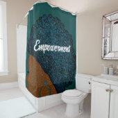 Verzaubererin Duschvorhang (Beispiel)