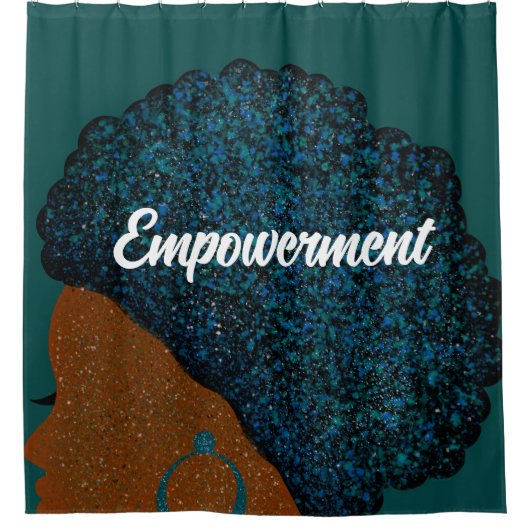 Verzaubererin Duschvorhang (Vorderseite)