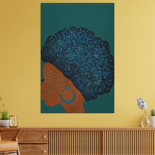 Verzaubererin Leinwanddruck (Insitu (Wohnzimmer))