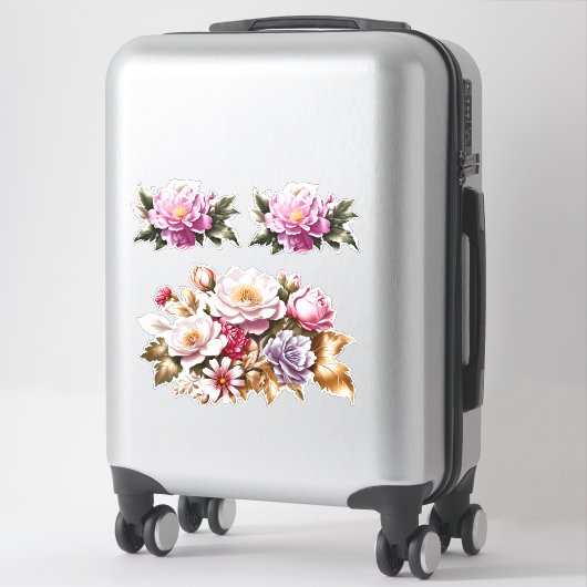 Verzaubernde Blume Blumenkleber anpassen Aufkleber (Koffer)