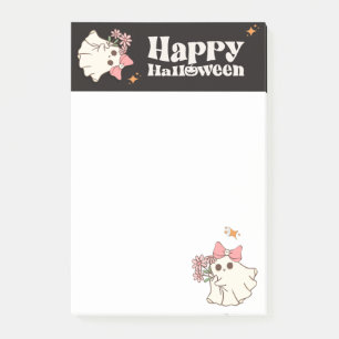 Verzaubernde Blüten — Halloween mit Herz Post-it Klebezettel
