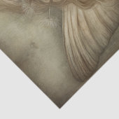 Verzaubernde Fee mit Löwenzahn Fantasy-Kunst Seidenpapier (Ausschnitt)