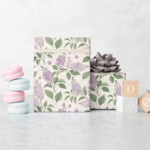 Verzaubernde Flieder-Gartenblüte  Geschenkpapier