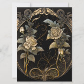 Verzaubernde Gold Save The Date (Rückseite)