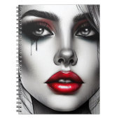 Verzaubernde gotische Maus - mutige Alternative Notizblock (Vorderseite)