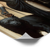 Verzaubernde Hekate: Ganzkörperportrait des Griech Poster (Ecke)