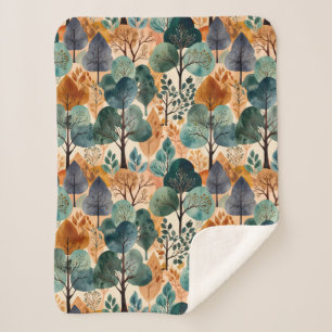 Verzaubernde Herbstbäume Sherpadecke