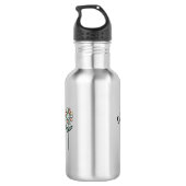 Verzaubernde Kinderdesign Edelstahlflasche (Rückseite)