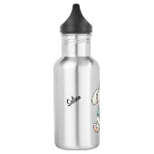 Verzaubernde Kinderdesign Edelstahlflasche (Links)