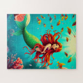 Verzaubernde Meerjungfrau Puzzle (Horizontal)