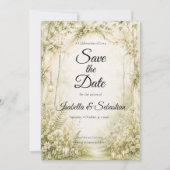 Verzaubernde Waldhochzeit Save The Date (Vorderseite)