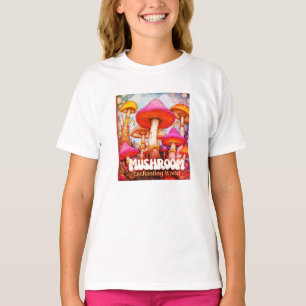 Verzaubernde Welt der Pilze ein SS Weiß T-Shirt