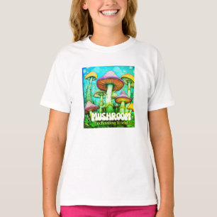 Verzaubernde Welt der Pilze ein SS Weiß T-Shirt