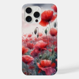 Verzauberndes Mohnfeld iPhone 15 Pro Max Hülle