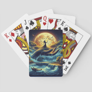 Verzauberndes Mondlichtstänzchen Spielkarten