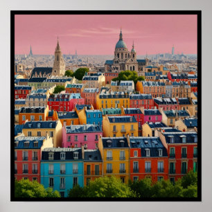 Verzauberndes Paris Plakat
