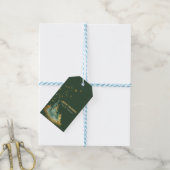 Verzauberndes Wald-Geschenk-Anhänger Geschenkanhänger (Mit Garn)