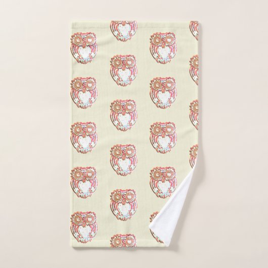 Verzaubert Eule Badhandtuch Set (Handtuch)