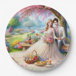 Verzaubert immer nach Papierplatte Pappteller