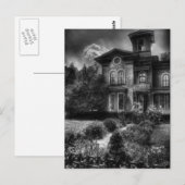 Verzaubert - Spukhaus Postkarte (Vorne/Hinten)
