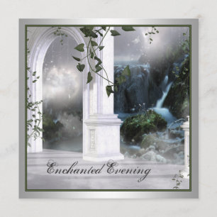 Verzauberte Abend Prom Einladungsvorlage Einladung