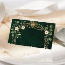 Verzauberte Art Nouveau Vintage-Hochzeit
