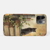 Verzauberte Bibliothek der schwarzen Katze Case-Mate iPhone Hülle (Rückseite (Horizontal))
