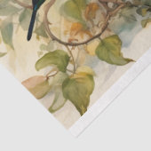 Verzauberte Blooms: Entweihung des Geburtszettels Seidenpapier (Ausschnitt)