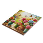 Verzauberte Blooms Fliese (Seite)